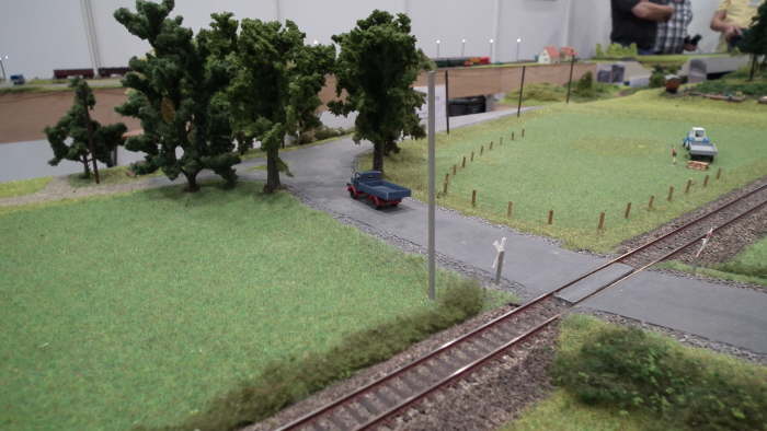 Bahnübergang Modell 1