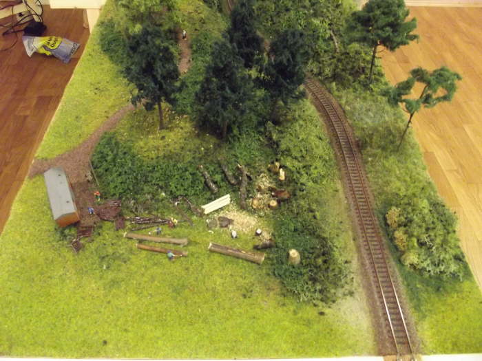 Streckenteil Waldarbeiter